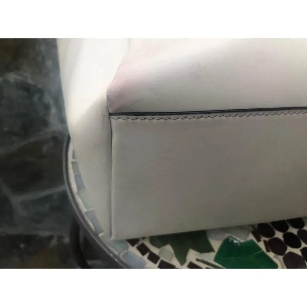 Kate Spade Lenora Camden Way Wkru3614 ivory Leather Tote (300